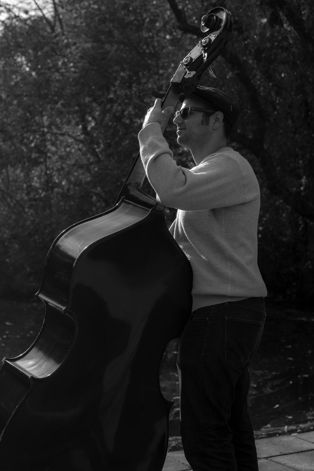 Musician in the park