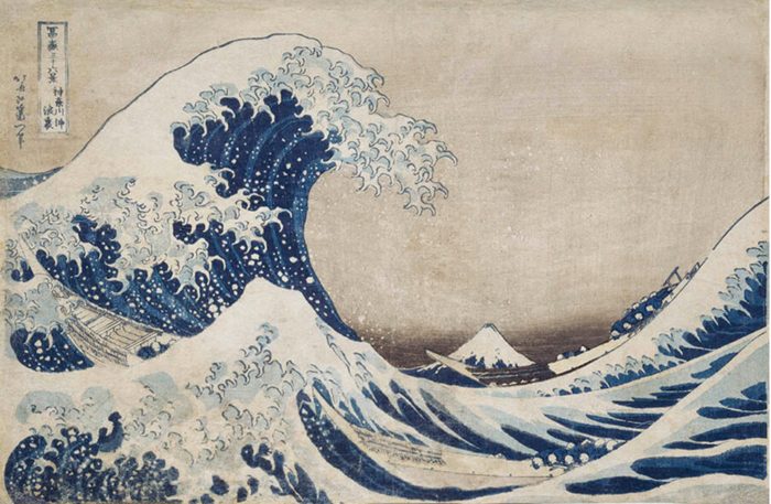 冨嶽三十六景　神奈川沖浪裏